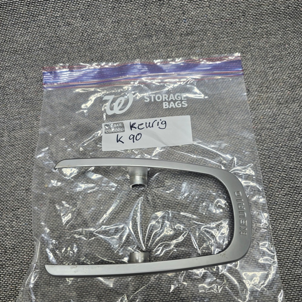 Keurig K-Elite K90 Replacement Handle Silver Coffee Maker Part Lever Good Silver